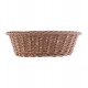 Cesta 21,8x6,5cm De Rattan Plástico Redonda